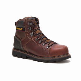 Caterpillar Alaska 2.0 Steel Toe Work Férfi Bakancs Barna, HU-C094